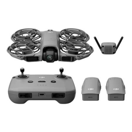 DJI Neo 2 Fly More Combo - dron, 4K/60FPS, ActiveTrack, aparatura sterująca DJI RC-N3